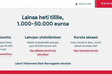 Bank Norwegian kokemuksia ja arvostelut tästä pankkijättiläisestä