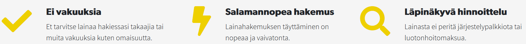 Vakuudeton kulutusluotto
